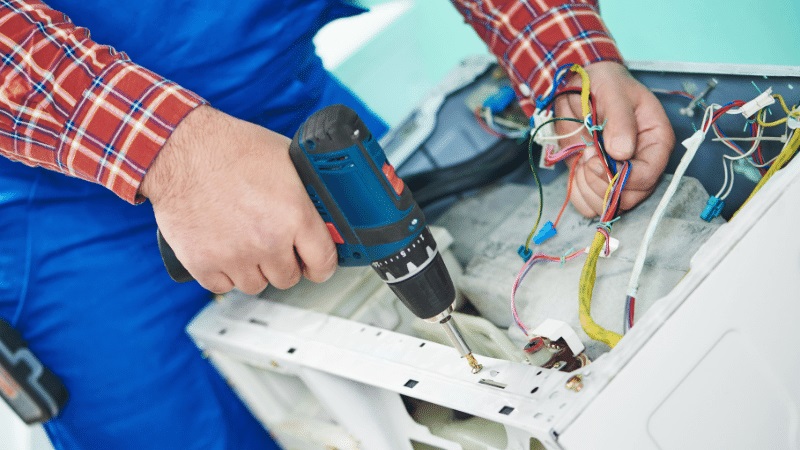 Esenyurt Beko Beko çamaşır makinesi kart tamiri – Su almama arızası orijinal parça ile giderildi. - Teknik servis örneği
